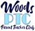 Text,  "Woods PTC Parent Teacher Club".